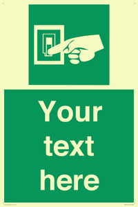 Custom Light Switch Sign